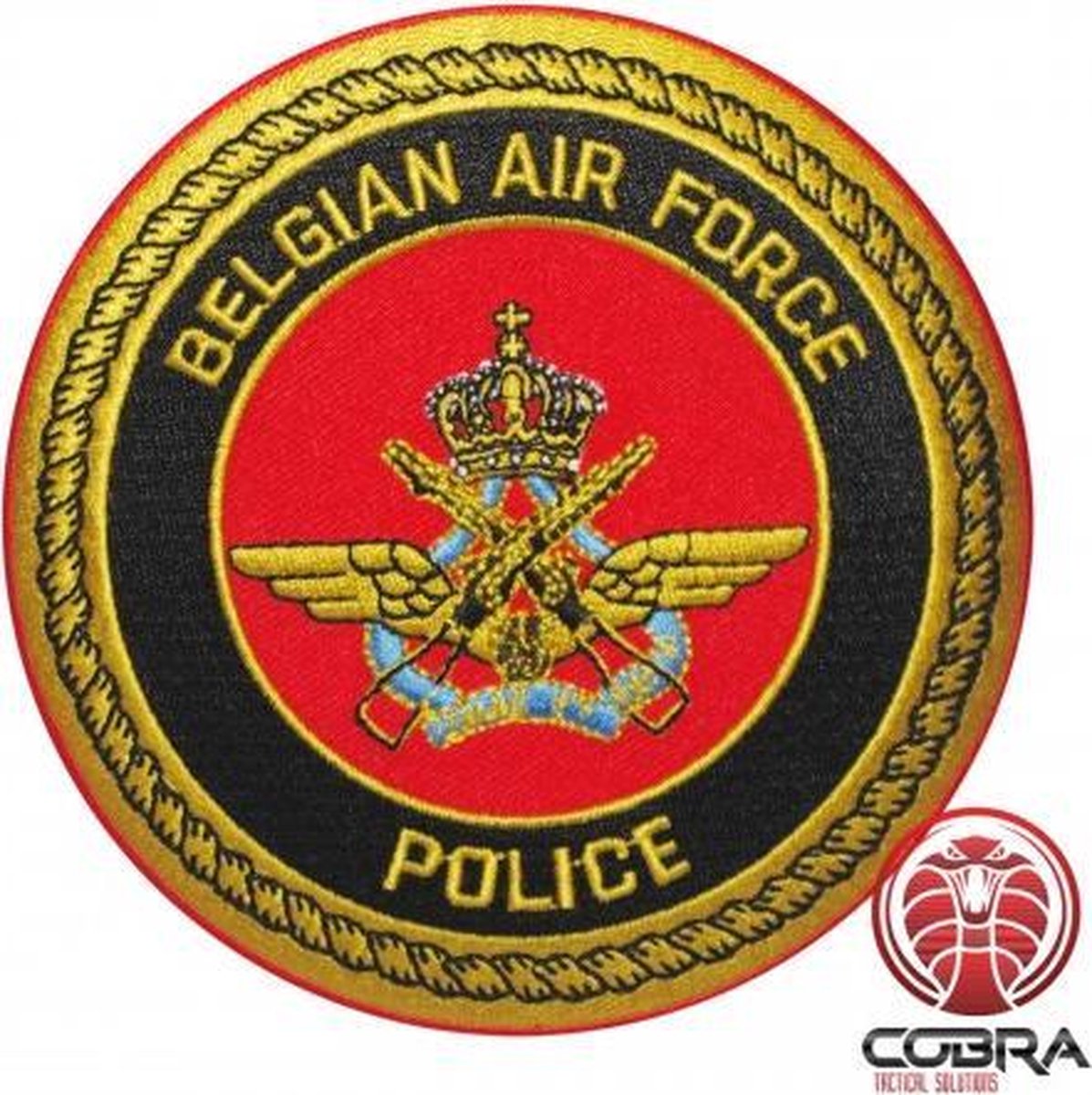 Belgian Air Force Police geborduurde patch | Opnaai | Military Airsoft